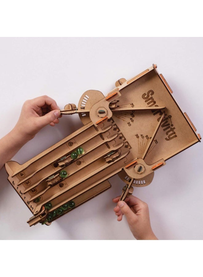 سمارتيفيتي لعبة سباق سيارات سمارتيفيتي أنجل رانجل التعليمية، لعبة ممتعة وتفاعلية للأطفال من 6 إلى 14 عامًا، هدية مثالية للأولاد والبنات في عيد راخي، مشروع تعليمي في العلوم والهندسة. - Image 2